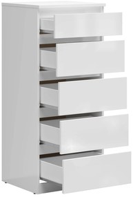 Comodă Tetrix 3 (alb lucios) . 1098481