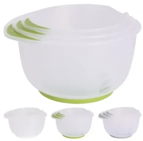 Set 3 boluri Excellent, fara BPA, 16/19/22cm- 1.5/2/2.5 L, plastic