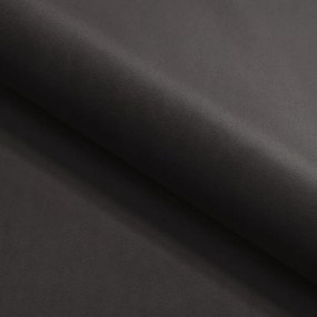 Canapea neagră extensibilă cu tapițerie din catifea 148 cm York Blik – Ropez