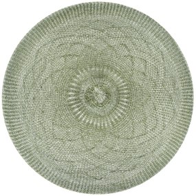 Față de masă Mandala verde, 38 cm