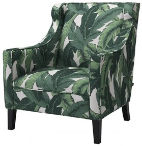 Fotoliu design elegant LUX Jenner, verde 114363 HZ