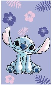 Disney Lilo și Stitch Purple prosop de mână, prosop de față, prosop 30x50cm