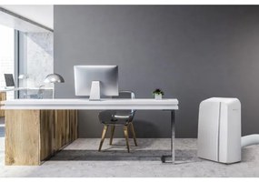 Aparat mobil inteligent de aer condiționat 3 în 1 Sencor 1450W/230V 12000 BTU Wi-Fi alb + telecomandă