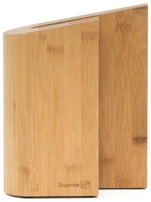 Bloc pentru cuțite G21 Gourmet, din bambus, pentru5 cuțite