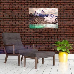 Tablou cu lac montan (70x50 cm)