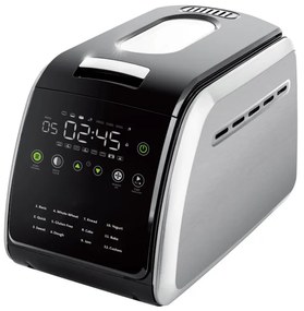 Resigilat: Masina de paine Oliver Voltz OV51446A, 850W, 1500 gr, 12 programe, Afisaj LCD, cronometru, Argintiu/Negru