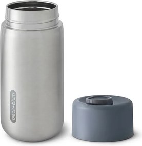 Cană termos argintie din oțel inoxidabil 340 ml – Black + Blum