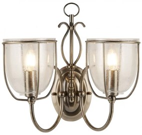 Aplica de perete traditionala stil clasic Silhoutte 2L 6352-2AB SRT