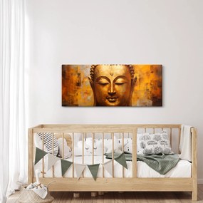 Tablou - Buddha, pictură în ulei (120x50 cm)