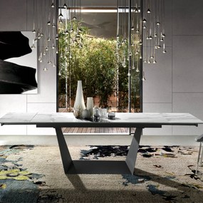 Masa dining extensibila design ultra-modern Ceramic, 180-225-270x90cm AC-DT777
