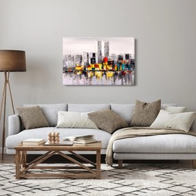 Tablou -Pictura orașului (90x60 cm)