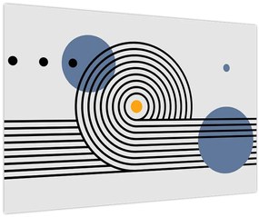 Tablou - Abstracție minimalistă N⁰1 (90x60 cm)