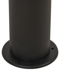 Lampă de exterior cu picior negru cu abajur opalescent alb 30 cm IP44 - Odense