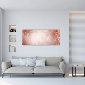 Tablou - Mandala roz (120x50 cm)