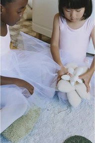 Covor de joacă pentru copii gri deschis din bumbac 130x170 cm Swan Lake – Lorena Canals