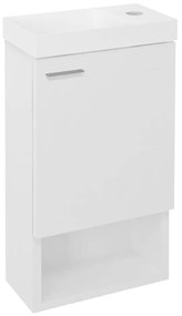 Dulap fără chiuvetă alb suspendat 30x53 cm Latus Xi – Sapho