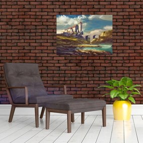 Tablou - Castelul medieval (70x50 cm)