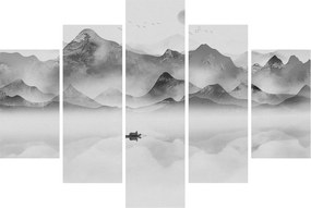 Tablou - Lac japonez (150x105 cm)