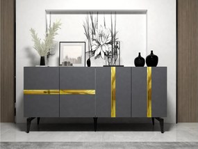Dulap Vekika 1 (antracit + auriu) . 1093523