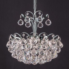 Lustra cristal Asfour, KRISTALL KLASSISCH crom 40cm