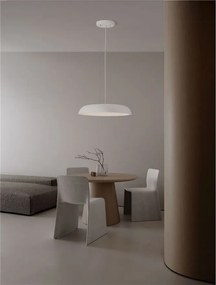 Lustra LED suspendata stil modern FELICIA alba 60cm