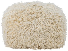 Taburet crem cu tapițerie din lână Lomba – Bloomingville