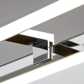 Brilagi - Aplica LED pentru oglindă de baie VESTRA, 6W, 230V, 30 cm, IP44, crom
