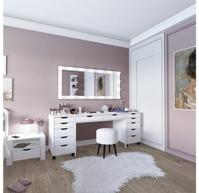 Măsuță toaletă Durun 55 (alb mat). 1108123