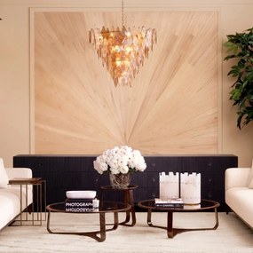 Comoda design LUX, Furnir de stejar gri carbune, Dimitrios