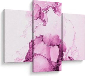 Tablou - Decor roz (90x60 cm)