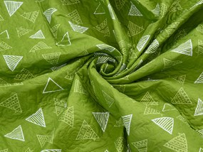 Cuvertura de pat TREVA, verde Dimensiune: 170 x 210 cm