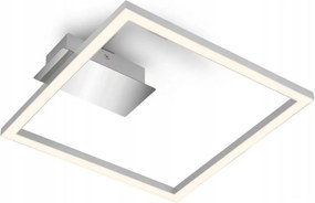 Briloner 3780-014-LED Plafonier FRAME LED/14W/230V 26,5x25 cm crom mat