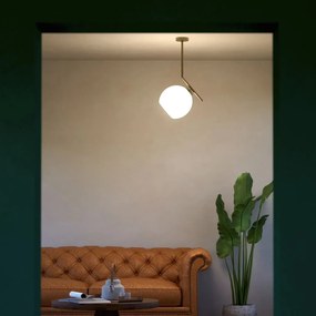 Lustra din alama stil modern Art Deco Spheres