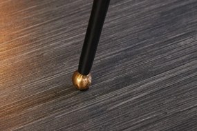 Masuta cu aspect deosebit Ginkgo Leafs 95cm, auriu