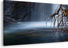 Tablou - Laguna de iarnă (90x60 cm)