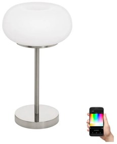 Eglo 98658 - Lampă de birou LED RGB OPTICA-C, dimabilă, 16W, 230V