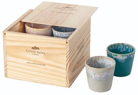 Cești 8 buc. pentru espresso din gresie 210 ml Grespresso – Costa Nova