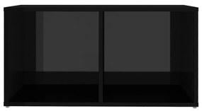 Comoda TV, negru extralucios, 72x35x36,5 cm, PAL 1, negru foarte lucios, 72 x 35 x 36.5 cm
