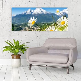 Tablou - Primăvara în Alpi (120x50 cm)