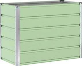 vidaXL Jardinieră Verde pastel 480 x 50 x 45 cm Oțel Galvanizat