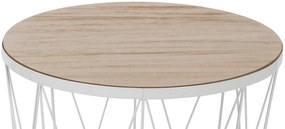 Masuta de cafea Culoare Alba, SPACE