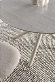 Masă de dining rotundă cu blat ceramic ø 119,5 cm Talia – Marckeric
