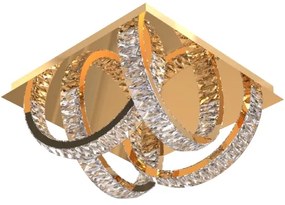 Plafonieră LED Zuma Line MX3274-4-3GT TULA LED/23,5W/230V auriu