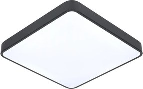 Plafonieră WILTON 2xE27/60W/230V 33x33 cm antracit