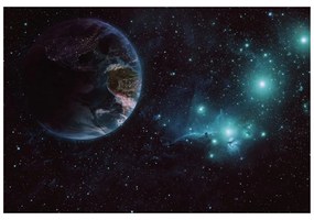 Tapet universul și globul