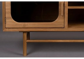 Comodă TV în culoare naturală din bambus 150x55x40 cm Caroun – Dutchbone
