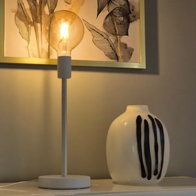 Lampă de masă ASTRID 1xE27/60W/230V alb