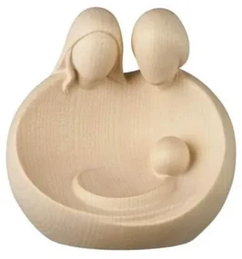 Sculptura "Nou Nascut" din lemn, 9cm