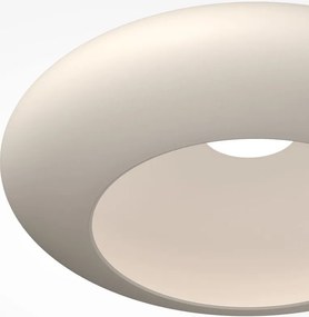 Lustra LED aplicata tavan din aluminiu alb Aros