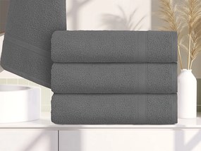 Prosop CLARYSSE ELEGANCE 70x140 cm gri, 100% bumbac